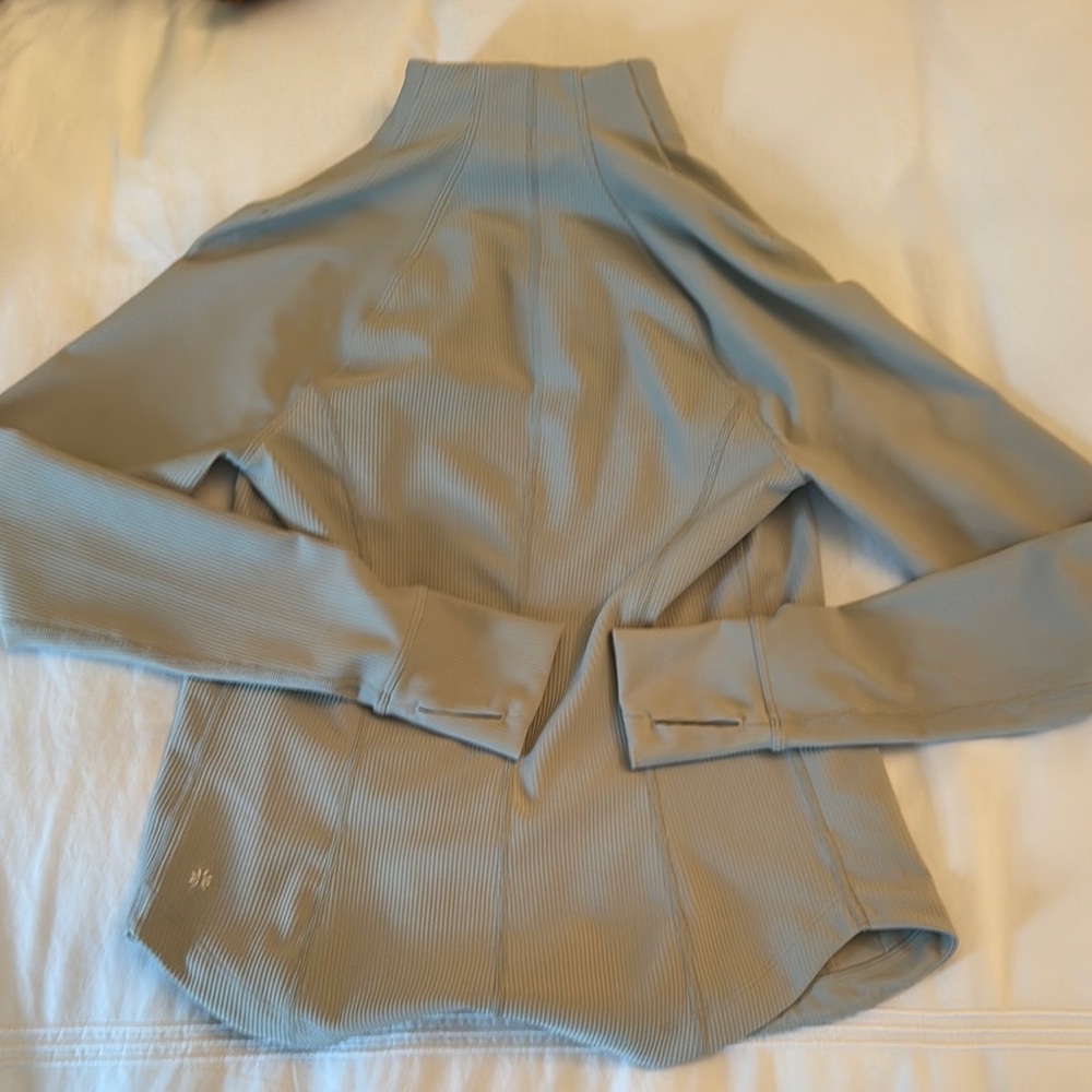 Athleta Ribbed Workout Jacket - Picture 5 of 5